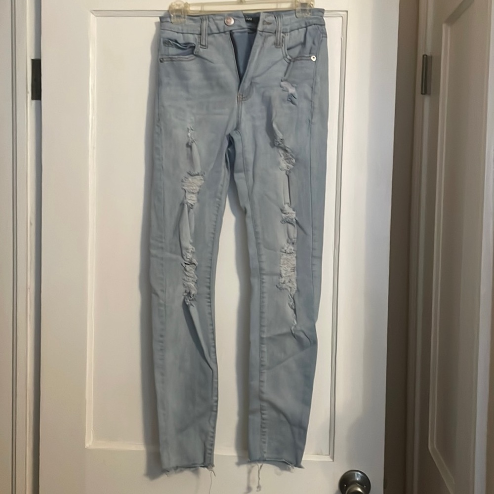 Aeropostale High Rise Curvy Jeans